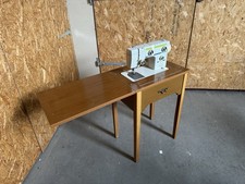 Vintage novum Electric Sewing Machine Built into Hideaway Table / Stand.