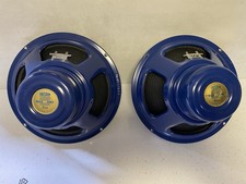 Vox Celestion Alnico Blue Speakers Pair 8 Ohms 15w Great Condition