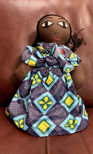 Handcrafted rag doll - a,