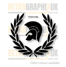 Trojan Laurel Sticker Decal