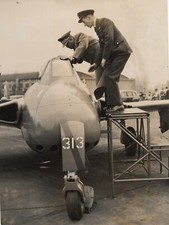 Marshal Tito, British aircraft le de Havilland Venom 1953 