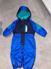 NEXT Baby boy super warm and cosy snowsuit age 12-18 months RRP £37
