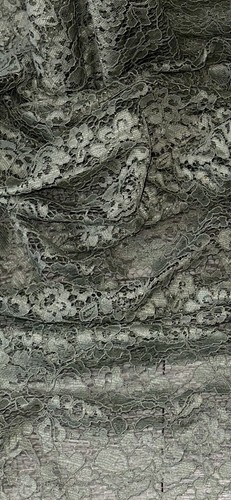 Sage green floral - floral, lace