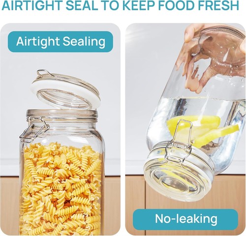 78oz glass food storage - 78oz,