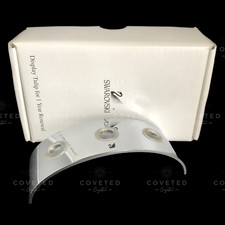 Swarovski 2002-2004 SCS RENEWAL TULIP DISPLAY STAND SILVER 600346 Boxed Rare