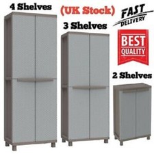 Tall Plastic Cupboard Storage