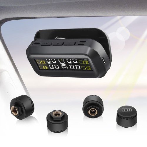 Wireless tpms solar usb car - tpms,