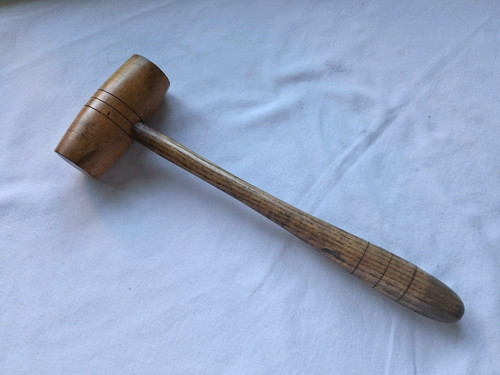 Small vintage wooden - , mallet