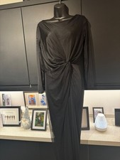 Quiz Curve Black Maxi Dress