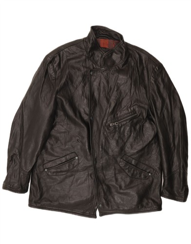 Vintage mens leather - jacket, uk