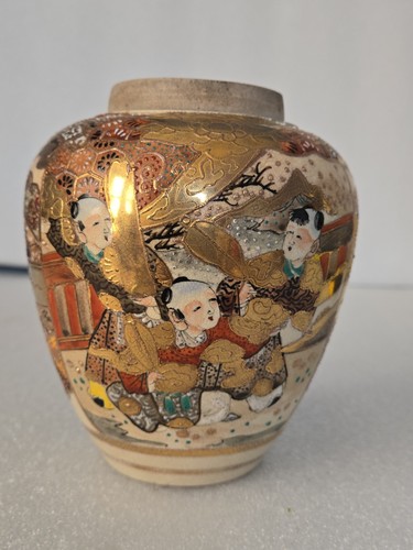 Antique japanese meiji satsuma - japanese,