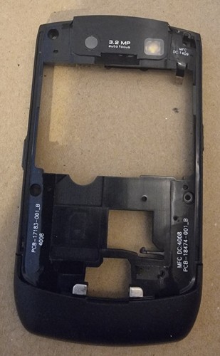 Blackberry curve 8900 - blackberry, back