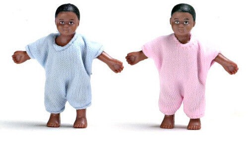 Twin baby dolls house - twin, dolls,