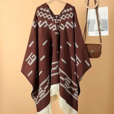 New Clint Eastwood Western Cowboy Poncho Serape replica handmade of Alpaca wool
