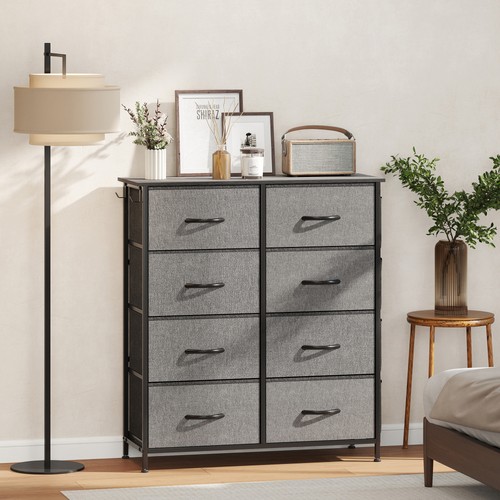 Homcom fabric chest - fabric,