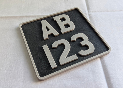 One pair personalised - one,