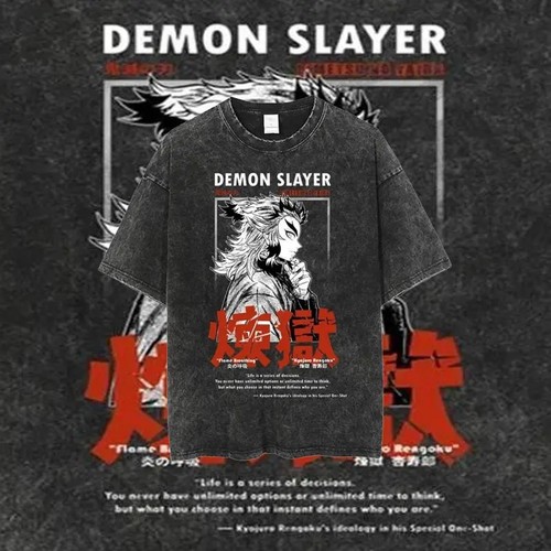 Demon slayer rengoku - slayer, t-shirt