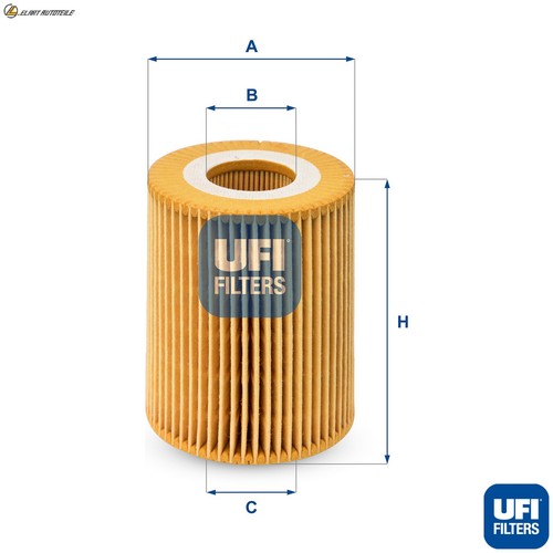 Oil filter 027 for - oil, 25.027.00