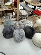 Hand Made Grey Sheepskin
