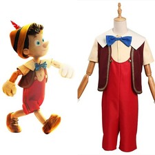 Pinocchio 2026 Pinocchio Cosplay Costume Halloween Outfits Carnival Fancy Dress