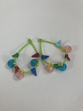 Playmobil Soft Rubber Child’s  Bracelets With Charms -used