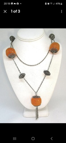 Vintage art deco orange - ,