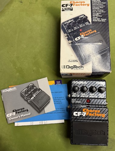 Digitech series chorus - cf-7, x-series