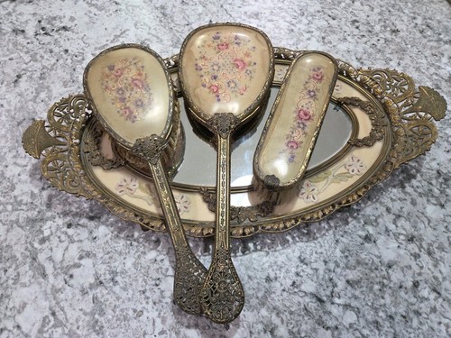 Vintage 1940 mcm ornate - 1940's,