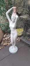 Acquicum Figurine Sculpture 1960s Vintage Art Deco Nude Erotic rare piece
