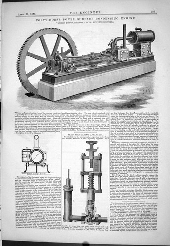 Old surface condensing engine - old,
