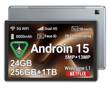 2025 Gaming Tablet 10 Inch, Android 15, 24GB+256GB Storage, 8-Core, 5GWIFI, NEW