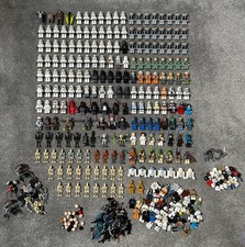 Lego Star Wars Joblot, 210+ Figures, RARE, Weapons, Helmets, Body Parts, Capes 