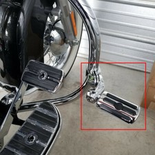 Chrome Motorcycle Highway Foot
