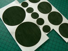 Baize CIRCLES adhesive sticky