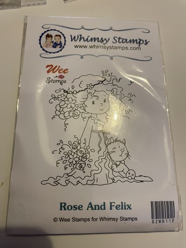 Whimsy cling mounted stamp - cling,