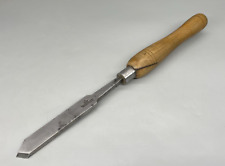 Vintage W Marples & Sons 3/4" Parting Chisel Woodturning Chisel 14" Long Tool