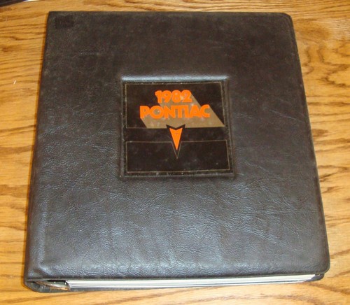 Original 1982 pontiac dealer - 1982,