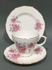 Duchess Bone China Tea Cup, Saucer & Plate Trio