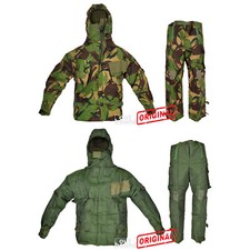 Original British Army NBC Suit Jacket Military Trouser Protection Camo Olive