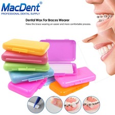 1Pack Dental Ortho Relief Wax fit Brackets Braces Gum Irritation 10 Scents