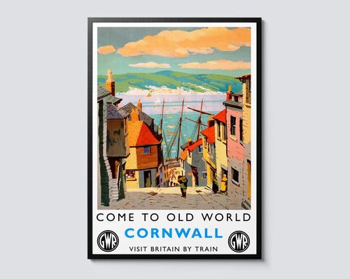 Cornwall vintage travel - vintage,