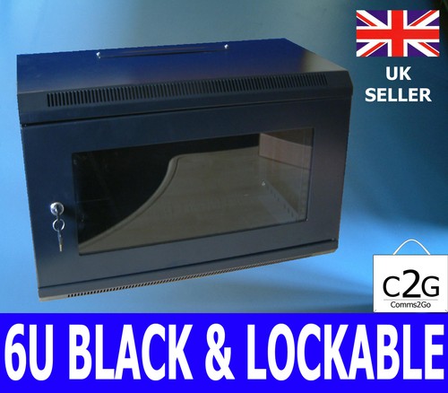 Wall comms cabinet network - 6u,