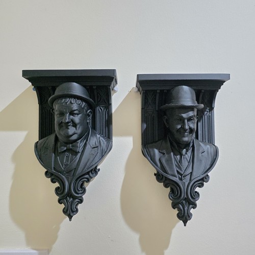 Laurel hardy gothic - hardy, wall