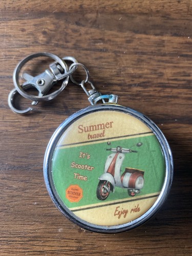 Vintage retro vespa key ring - retro,