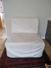 IKEA Lycksele Cream Single