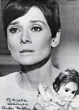 Audrey Hepburn Hand Signed