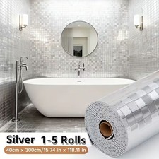 Silver Mosaic Grids Effect