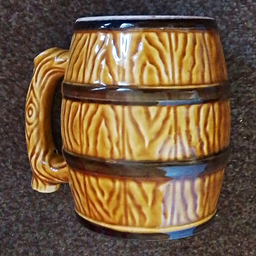Ceramic barrel style beer - barrel,
