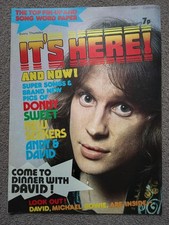 IT'S HERE AND NOW # 10  (1973) New Seekers The Sweet Marc Bolan Donny Osmond