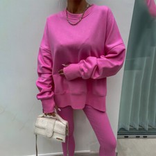 Women Sports Tracksuit Set